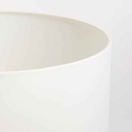 Eglo - Candeeiro de mesa LED TUNJA 1xE27/60W/230V 26,5 cm cromado mate/branco