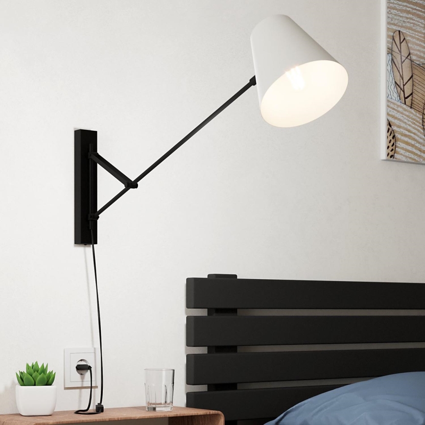 Eglo - Candeeiro de parede 1xE27/40W/230V