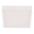 Eglo - Candeeiro de tecto LED para casa de banho LED/20,5W/230V IP44 branco 28,5x28,5 cm