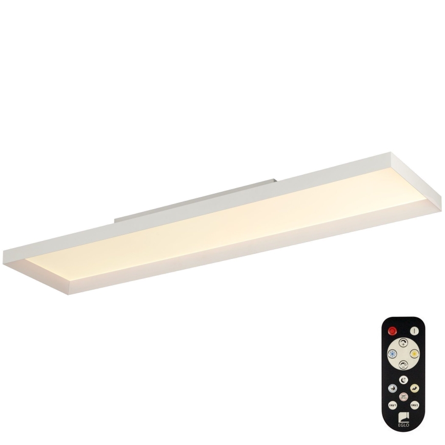 Eglo - Candeeiro de teto LED regulável 1xLED/43W/230V branco + controlo remoto