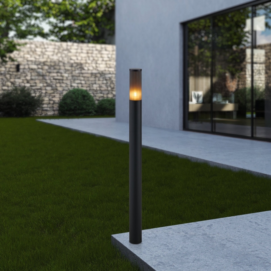 Eglo - Candeeiro exterior 1xE27/15W/230V 110 cm IP54