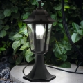 EGLO - Candeeiro exterior 4 1xE27/60W preto IP44