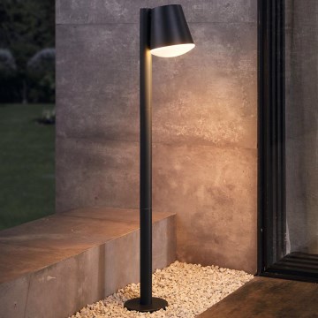 Eglo - Candeeiro exterior LED RGB com regulação CALDIERO-C 1xE27/9W/230V antracite IP44