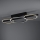 Eglo - Candeeiro integrado LED com regulação 2xLED/12,5W/230V + LED/15,5W 3000K preto