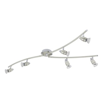 Eglo - Candeeiro LED 6xGU10/3W/230V
