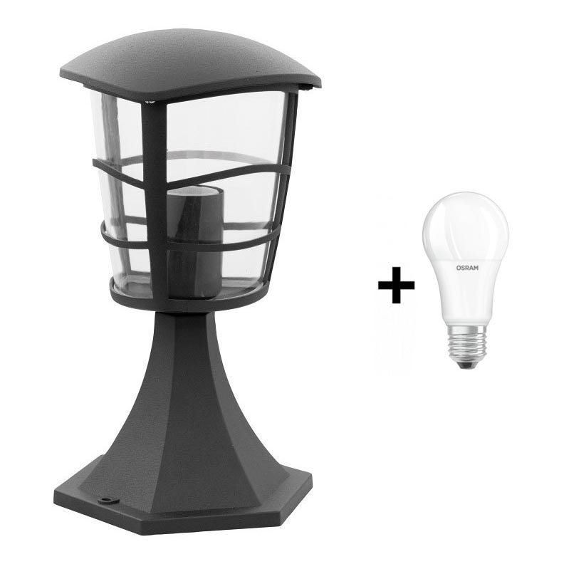 Eglo - Candeeiro LED de exterior 1xE27/8,5W/230V IP44