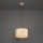 Eglo - Candeeiro suspenso 1xE27/25W/230V bege