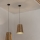 Eglo - Candeeiro suspenso 1xE27/25W/230V dourado/rosa