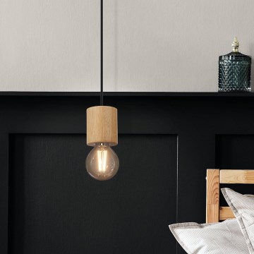 Eglo - Candeeiro suspenso 1xE27/28W/230V - FSC certificado