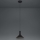 Eglo - Candeeiro suspenso 1xE27/28W/230V preto