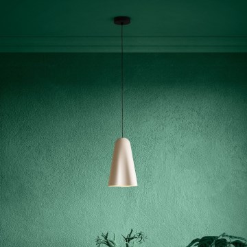 Eglo - Candeeiro suspenso 1xE27/40W/230V bege
