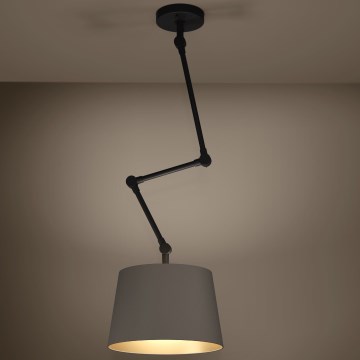 Eglo - Candeeiro suspenso 1xE27/40W/230V castanho
