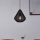 Eglo - Candeeiro suspenso 1xE27/40W/230V diâmetro 33,5 cm preto