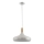 Eglo - Candeeiro suspenso 1xE27/40W/230V diâmetro 40 cm prateado