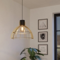 Eglo - Candeeiro suspenso 1xE27/40W/230V dourado