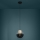 Eglo - Candeeiro suspenso 1xE27/40W/230V fumado