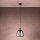 Eglo - Candeeiro suspenso 1xE27/40W/230V fumado