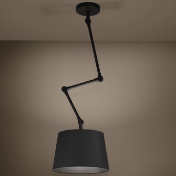 Eglo - Candeeiro suspenso 1xE27/40W/230V preto