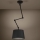 Eglo - Candeeiro suspenso 1xE27/40W/230V preto