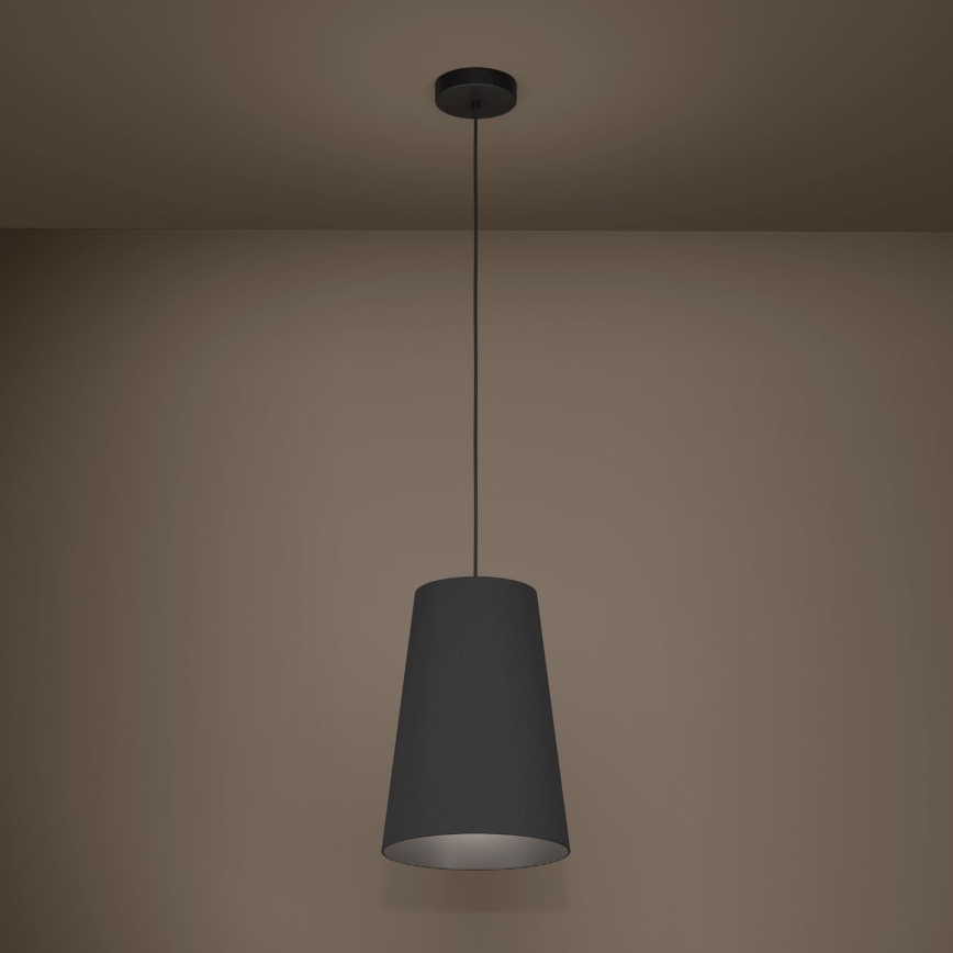 Eglo - Candeeiro suspenso 1xE27/40W/230V preto