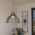 Eglo - Candeeiro suspenso 1xE27/40W/230V preto