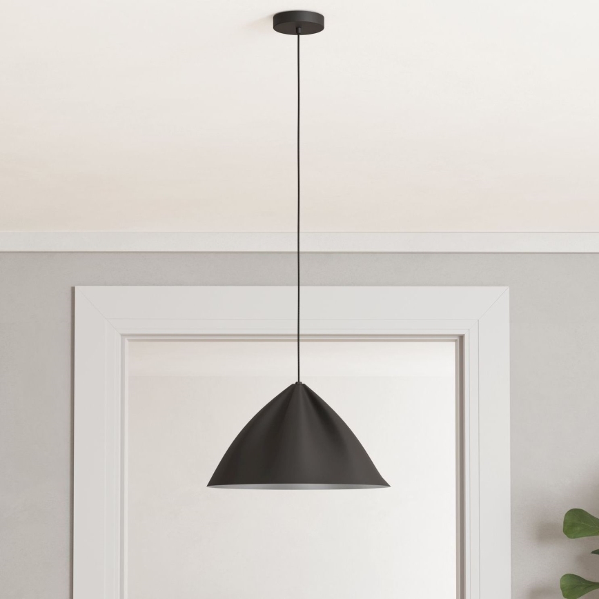 Eglo - Candeeiro suspenso 1xE27/40W/230V preto