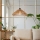 Eglo - Candeeiro suspenso 1xE27/60W/230V castanho