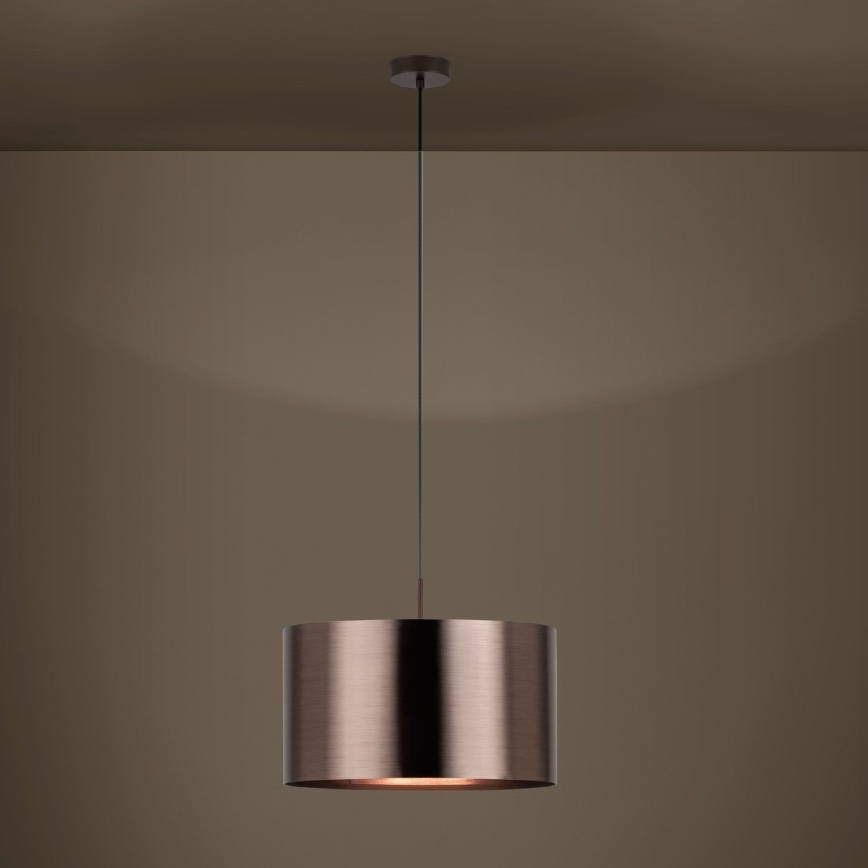 Eglo - Candeeiro suspenso 1xE27/60W/230V cobre