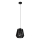 Eglo - Candeeiro suspenso 1xE27/60W/230V preto