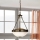 EGLO - Candeeiro suspenso 2xE27/60W/230V bronze