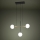 Eglo - Candeeiro suspenso 3xE14/40W/230V dourado/preto