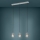 Eglo - Candeeiro suspenso 3xE27/40W/230V cromado brilhante
