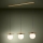Eglo - Candeeiro suspenso 3xE27/40W/230V dourado