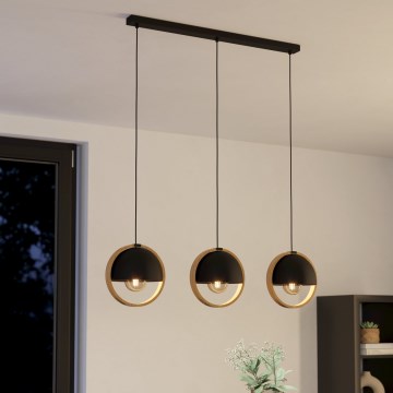 Eglo - Candeeiro suspenso 3xE27/40W/230V
