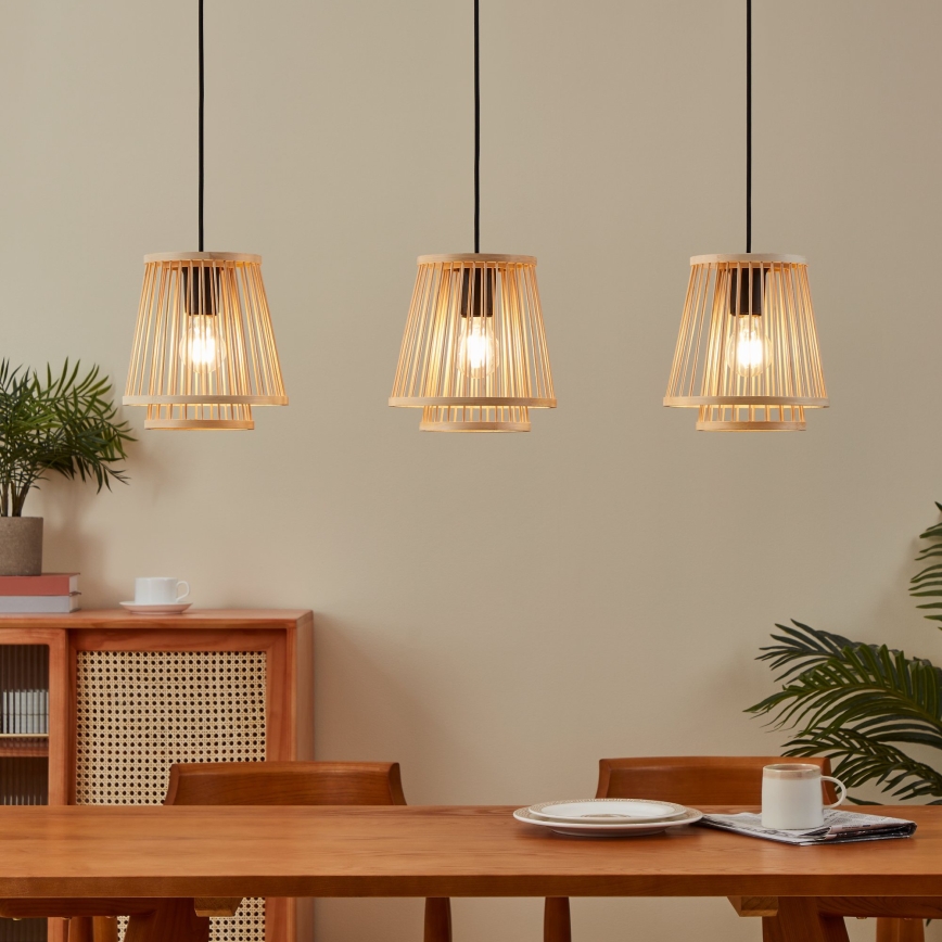 Eglo - Candeeiro suspenso 3xE27/40W/230V