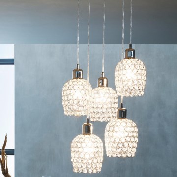 Eglo - Candeeiro suspenso 5xE27/60W/230V