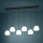 Eglo - Candeeiro suspenso 6xE27/40W/230V preto