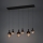 Eglo - Candeeiro suspenso 6xE27/40W/230V preto