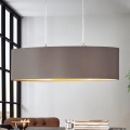 Eglo - Candeeiro suspenso com cabo 2xE27/60W/230V