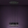 Eglo - Candeeiro suspenso LED 10xGU10/4,6W/230V preto