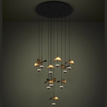 Eglo - Candeeiro suspenso LED com regulação 10xLED/2,3W/230V 3000K diâmetro 58 cm