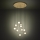Eglo - Candeeiro suspenso LED com regulação 10xLED/3W/230V 3000K diâmetro 58 cm dourado