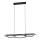 Eglo - Candeeiro suspenso LED com regulação 2xLED/12,5W/230V+1xLED/15,5W 3000K bege/preto