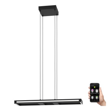 Eglo - Candeeiro suspenso LED com regulação LED/21W/230V 2700-6500K