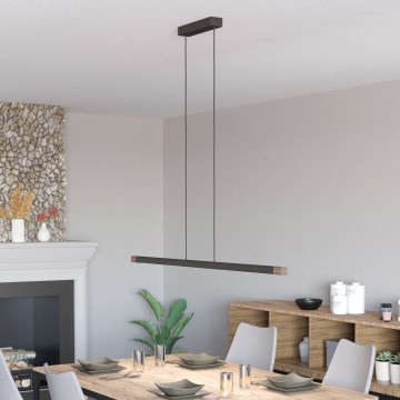 Eglo - Candeeiro suspenso LED com regulação LED/22W/230V 3000K