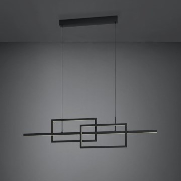 Eglo - Candeeiro suspenso LED com regulação LED/28W/230V