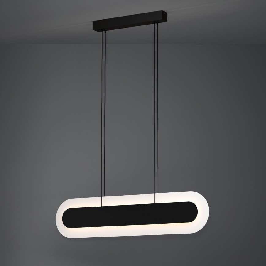 Eglo - Candeeiro suspenso LED com regulação LED/32W/230V 3000K preto