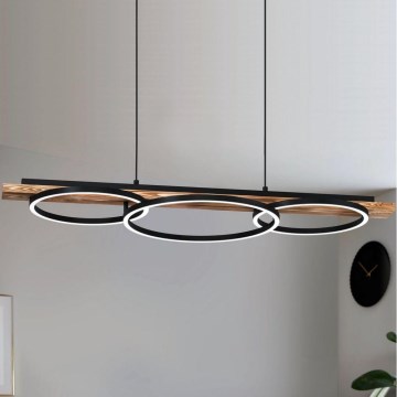 Eglo - Candeeiro suspenso LED com regulação LED/40,5W/230V