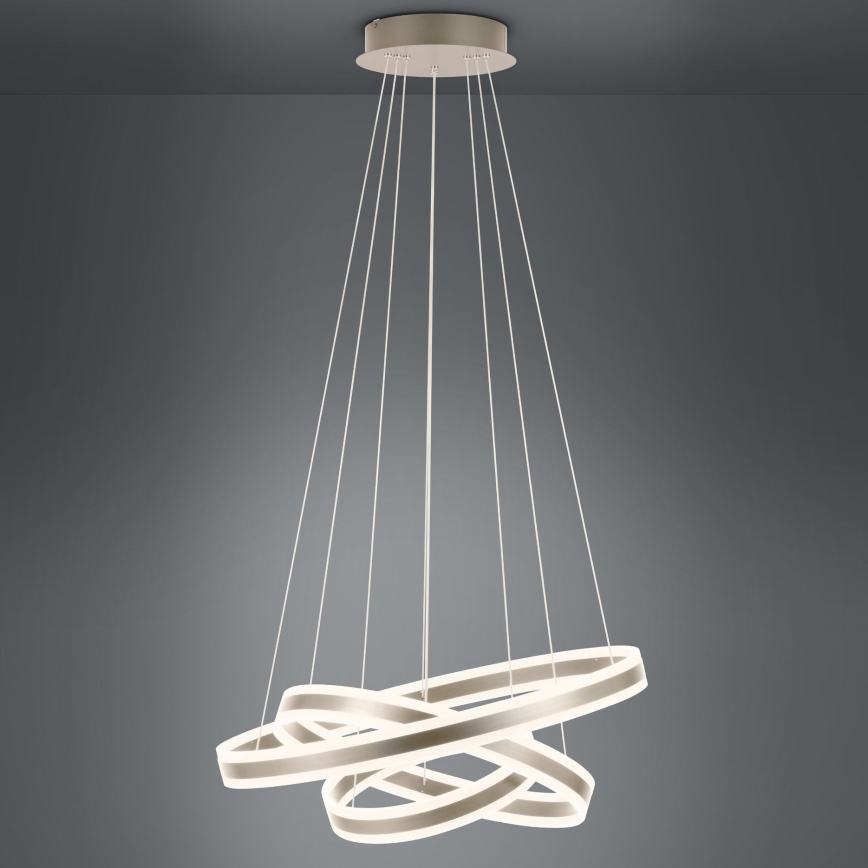 Eglo - Candeeiro suspenso LED com regulação LED/78W/230V + LED/70W + LED/34W