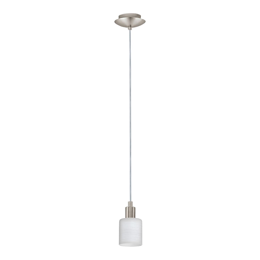 Eglo - Candeeiro suspenso LED MY CHOICE 1xE14/4W/230V cromado mate/branco